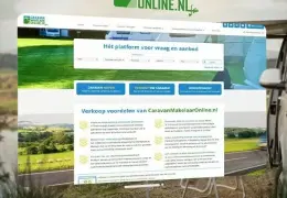 Caravan- & Campermakelaaronline.nl in Acretia Nieuwsbrief