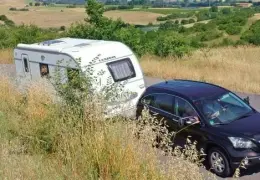Veilig rijden met een caravan